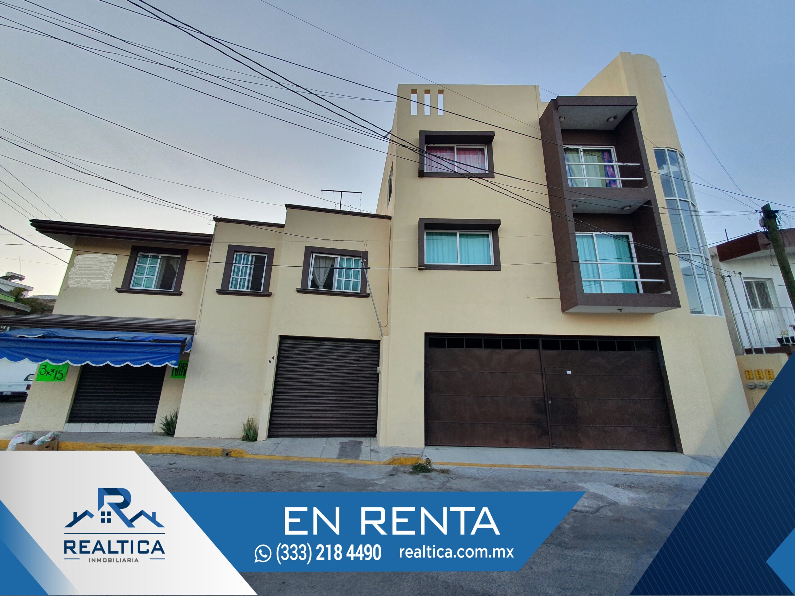 Realtica – Departamento en Renta amueblado con todos los servicios incluidos