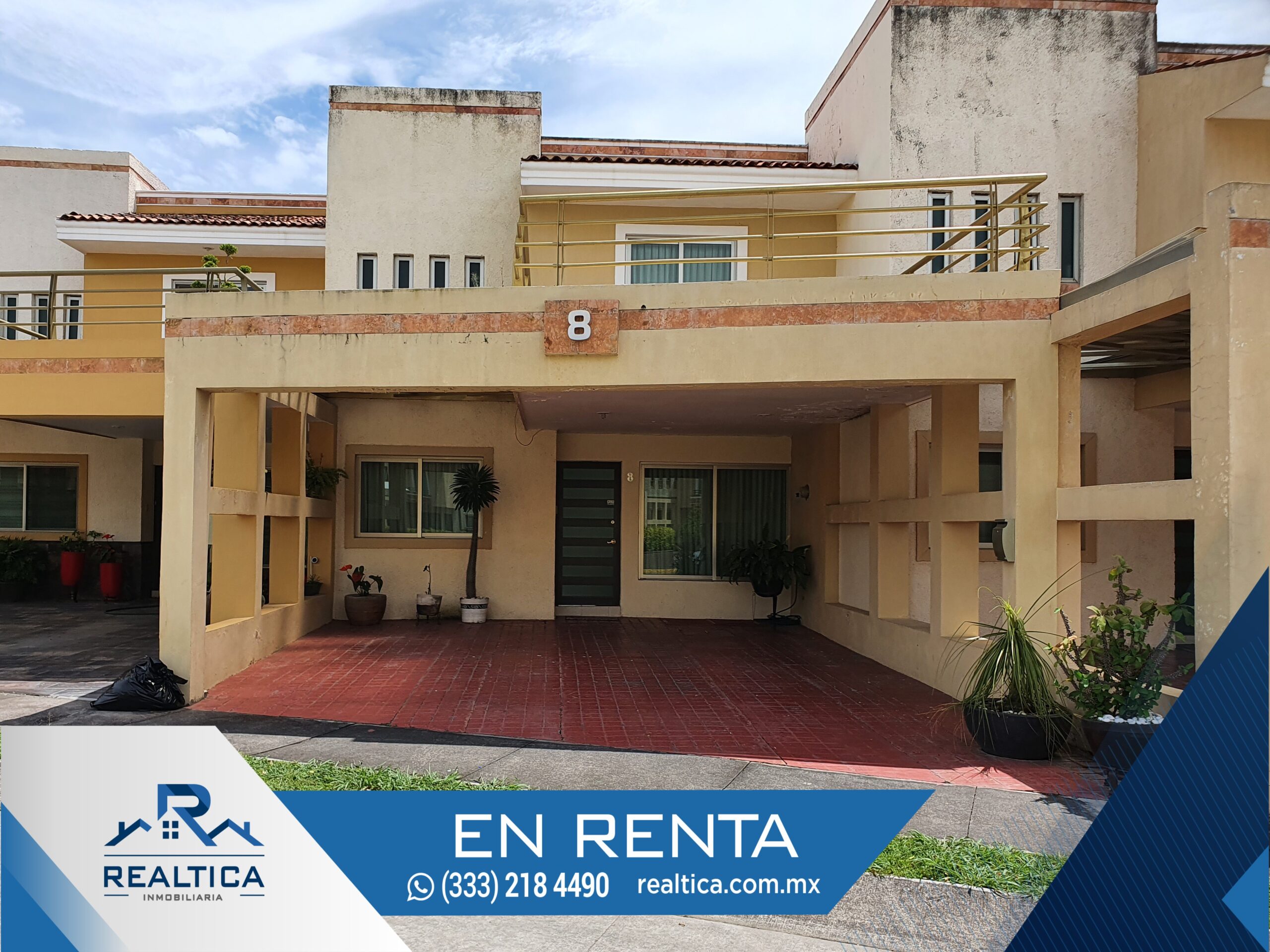 Realtica – Casa En Renta Amueblada, Bonaterra